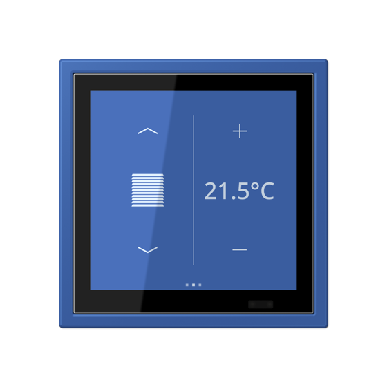 Кімнатний контролер LS TOUCH KNX з рамкою LS ZERO