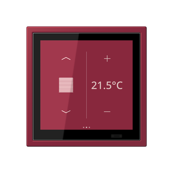 Кімнатний контролер LS TOUCH KNX з рамкою LS ZERO