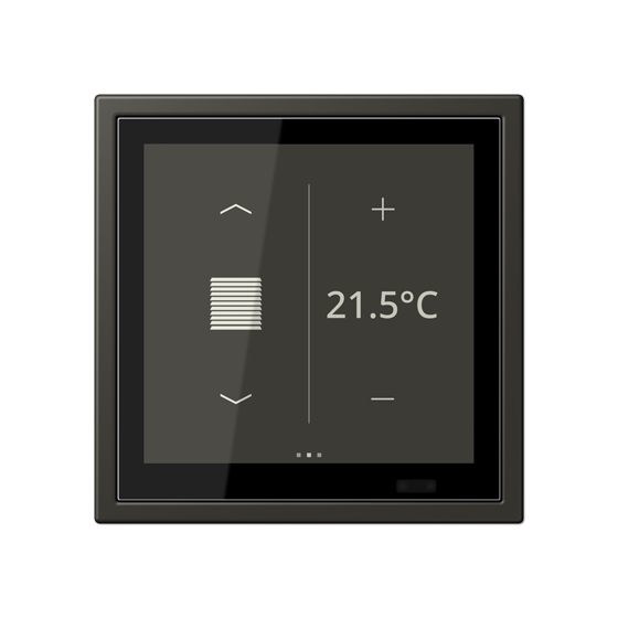Кімнатний контролер LS TOUCH KNX з рамкою LS ZERO