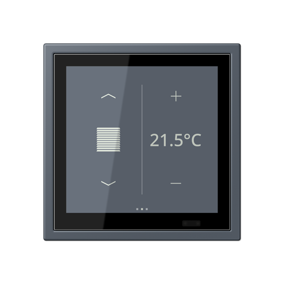 Кімнатний контролер LS TOUCH KNX з рамкою LS ZERO