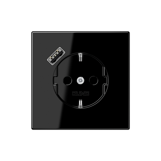 Розетка SCHUKO з USB тип A