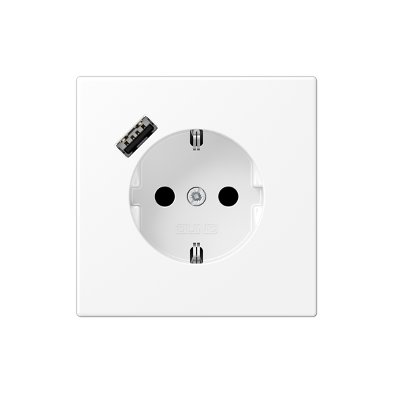 Розетка SCHUKO з USB тип A