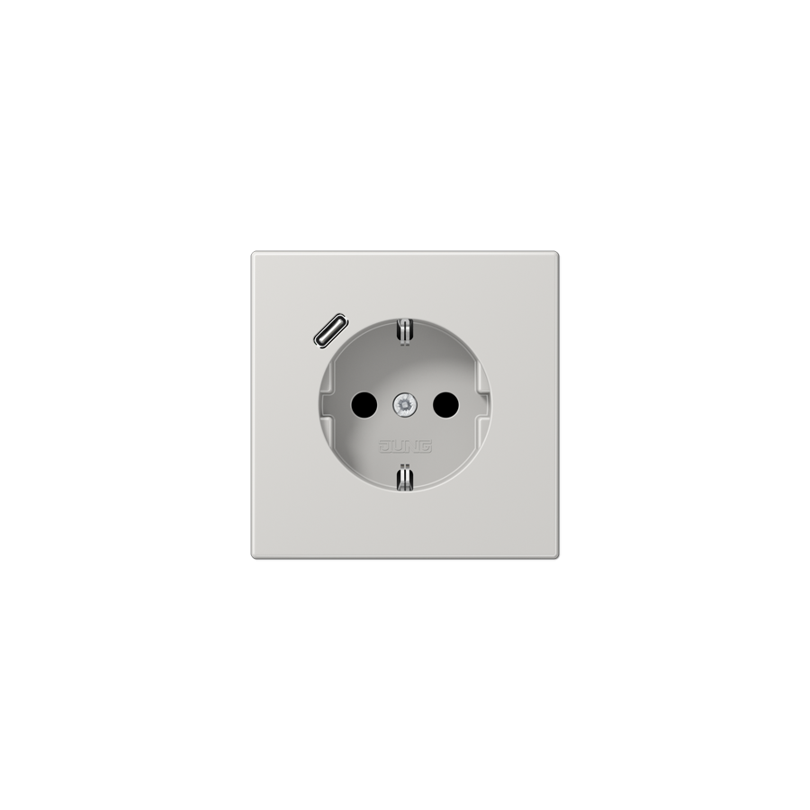 Розетка SCHUKO з USB тип C