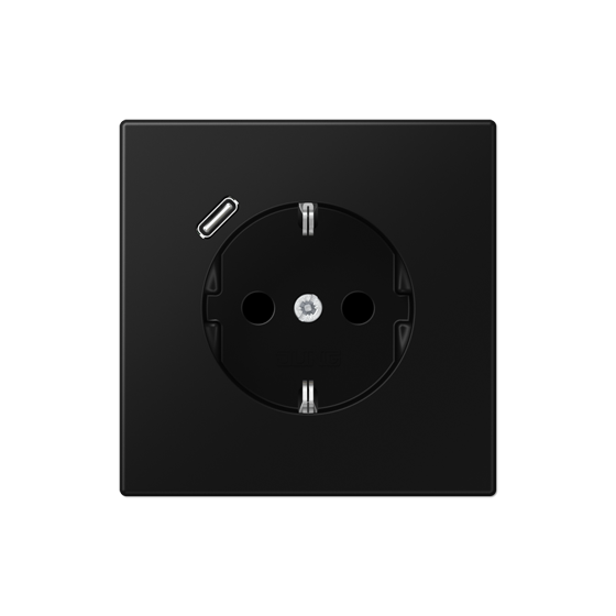 Розетка SCHUKO з USB тип C