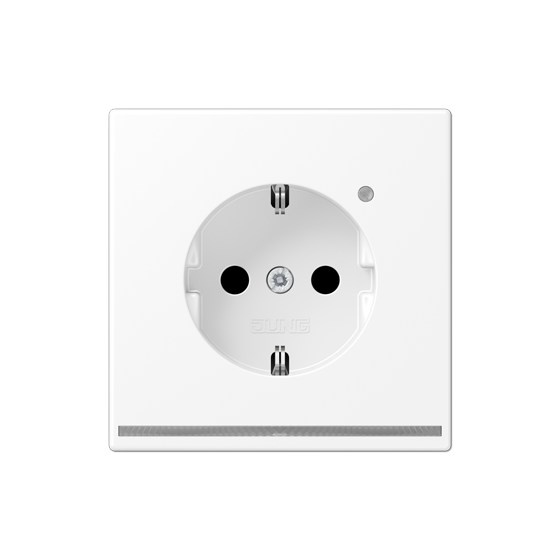Розетка SCHUKO з LED підсвіткою