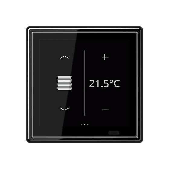 Кімнатний контролер LS TOUCH KNX з рамкою