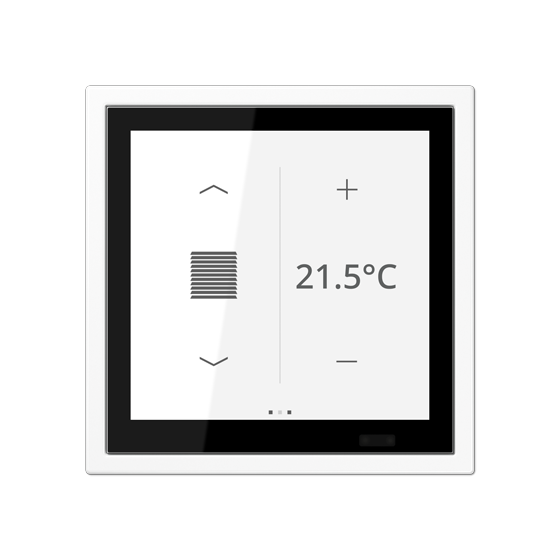 Кімнатний контролер LS TOUCH KNX з рамкою LS ZERO