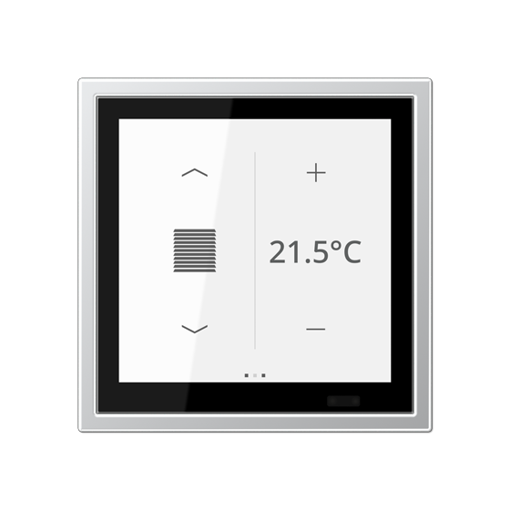 Кімнатний контролер LS TOUCH KNX з рамкою LS ZERO