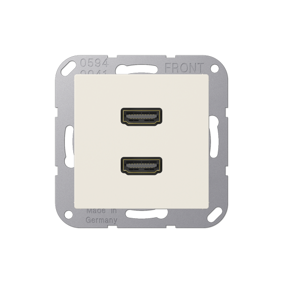 Мультимедійна розетка 2xHDMI