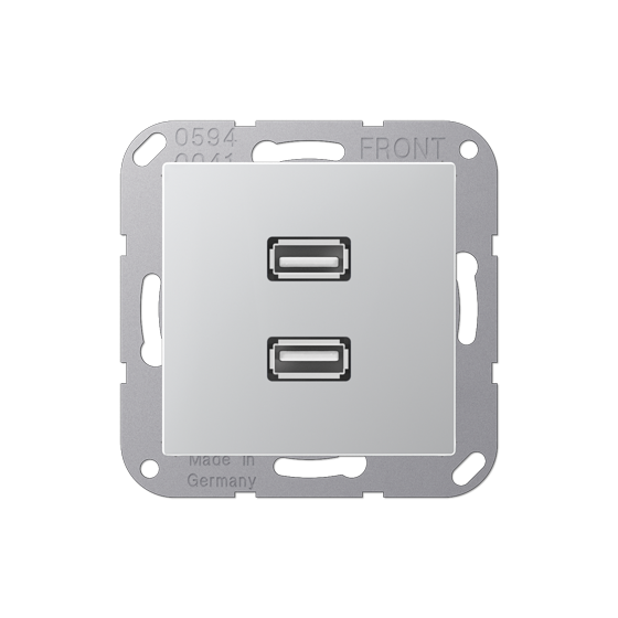 Мультимедійна розетка 2xUSB