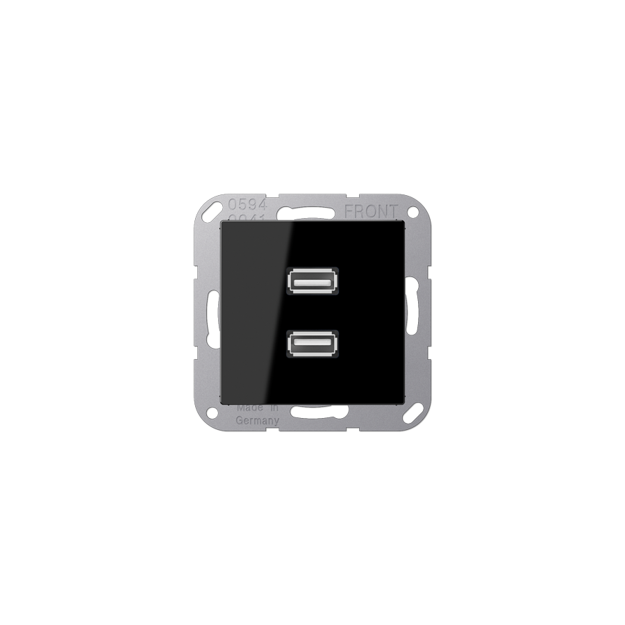 Мультимедійна розетка 2xUSB