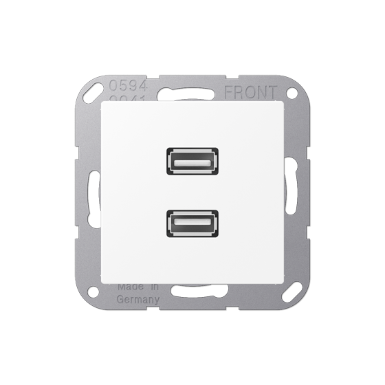 Мультимедійна розетка 2xUSB