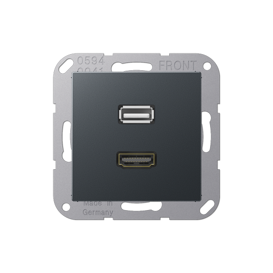 Мультимедійна розетка HDMI/USB