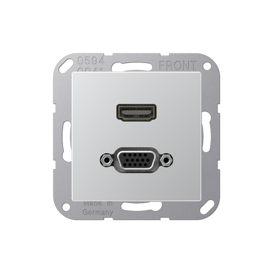 Мультимедійна розетка HDMI/VGA