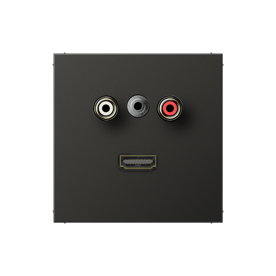 Мультимедійна розетка RCA/TRS/HDMI