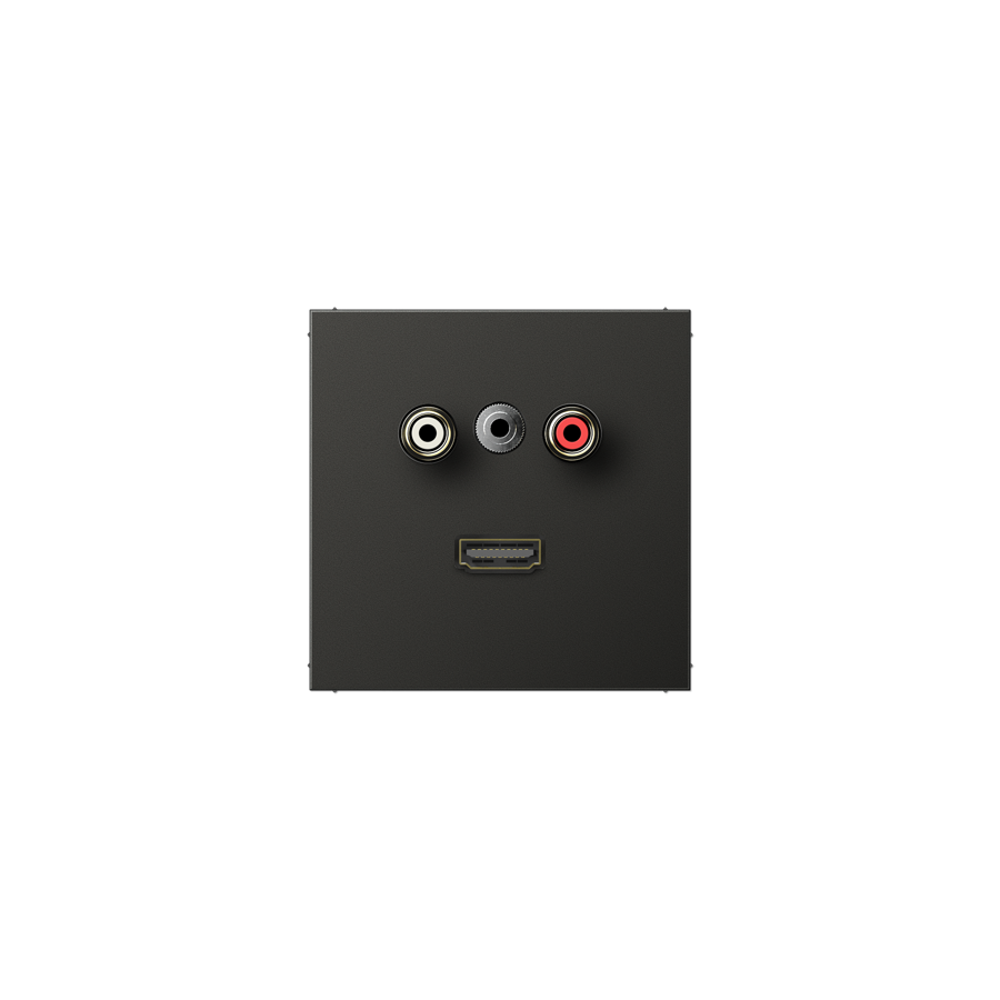 Мультимедійна розетка RCA/TRS/HDMI