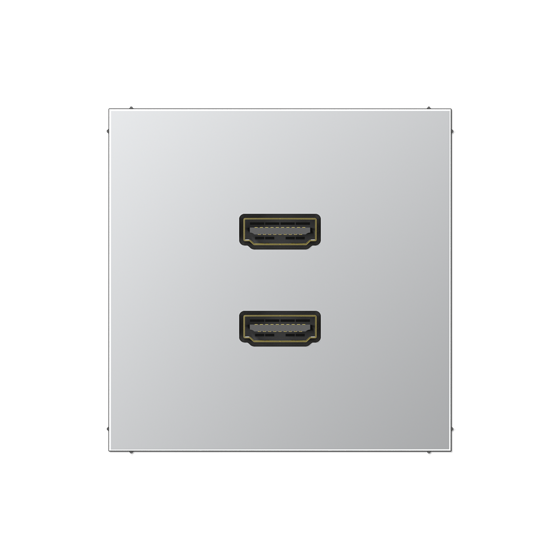 Мультимедійна розетка 2xHDMI