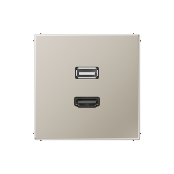 Мультимедійна розетка HDMI/USB