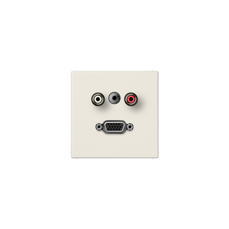 Мультимедійна розетка RCA/TRS/VGA