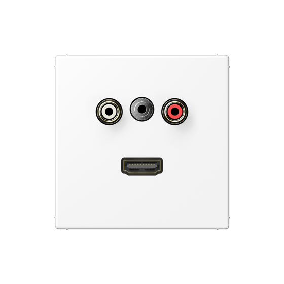 Мультимедійна розетка RCA/TRS/HDMI