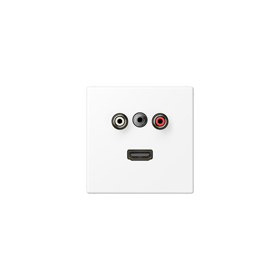 Мультимедійна розетка RCA/TRS/HDMI