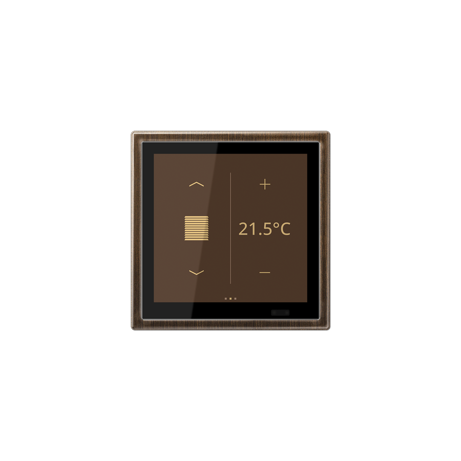 Кімнатний контролер LS TOUCH KNX з рамкою
