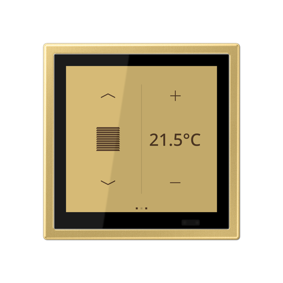 Кімнатний контролер LS TOUCH KNX з рамкою