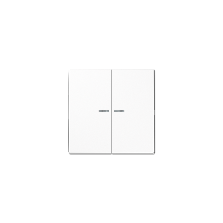 Клавіша KNX RF, 2 групи SILVER PLUS