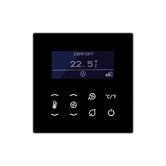 Термостат кімнатний для 2x/4х-трубного фанкойла KNX