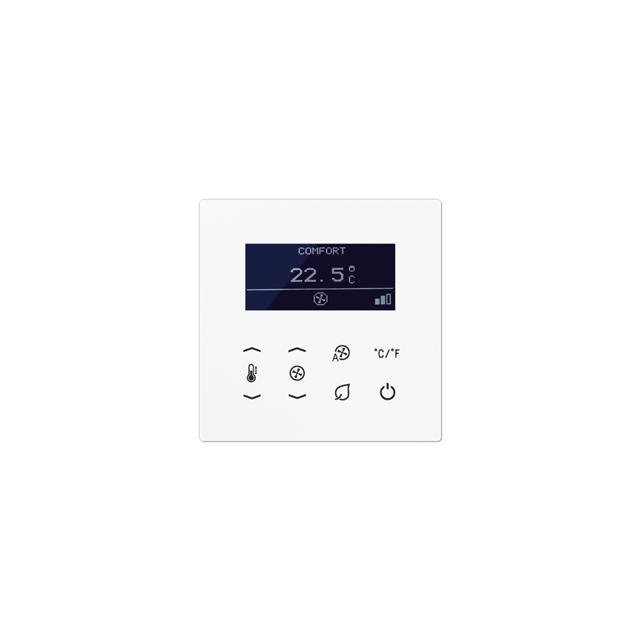 Термостат кімнатний для 2x/4х-трубного фанкойла KNX